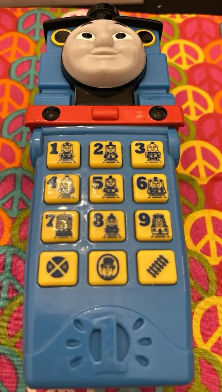 Thomas & Friends Thomas the Tank Engine Battery Toy Phone w/ Sound Button Keypad